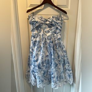 White House Black Market Strapless Dress